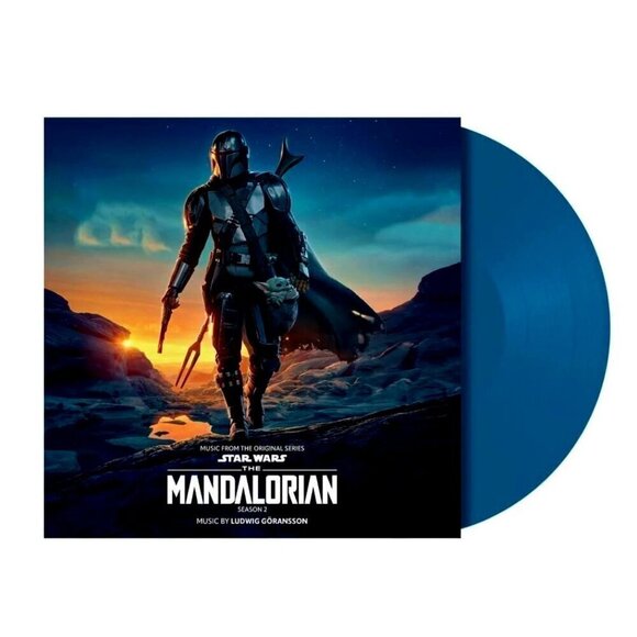 Music From The Mandalorian Season 2 - Exclusive Blue Vinyl With Poster - Picture 1 of 3